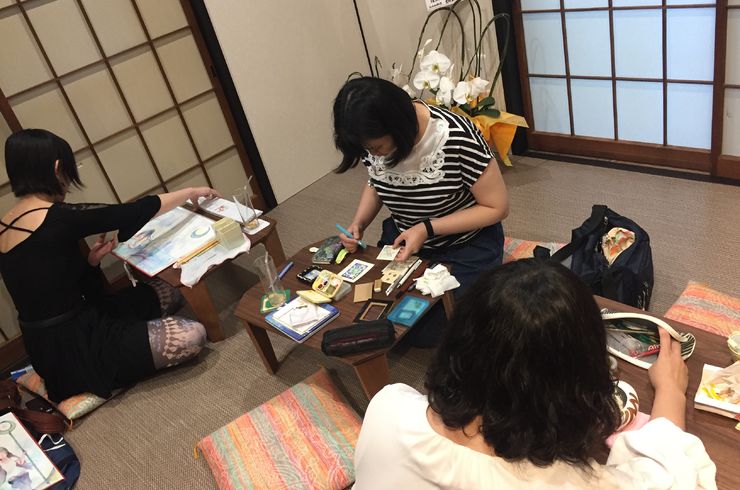 作家さんの作業